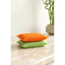 Kitchen Life Myclean 2 Adet Petek Dokulu Bulaşık Süngeri Sihirli Pratik Sünger
