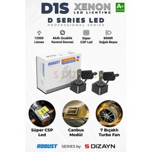 Drs Tuning S-Dizayn D1S LED Xenon / 60W / 12000 Lm / 8000K A+ Kalite