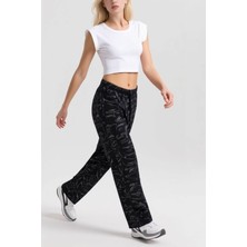 Kadın Viskon Pamuklu Pijama Altı Soft Örme Mevsimlik Ev Pantolonu