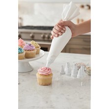 Kitchen Life 9 Farklı Uçlu Krema Sıkma Torbası Pasta Kek Hamur Şekillendirici