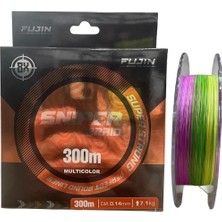 Fujin Sniper 8x 300MT 0.14MM 7.1kg Ip Örgü Misina Multi Color