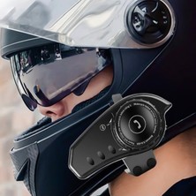 Tastech Motosiklet Kask Bluetooth Kulaklık Interkom Su Geçirmez Kablosuz Mikrofonlu Moto Intercomunicador