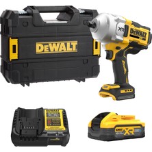 Dewalt DCF961 18V 5.0 Ah Powerstack Tek Akülü 1/2" Kömürsüz Somun Sıkma