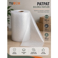 Balonlu Patpat Naylon 50CM x 50M 40 gr