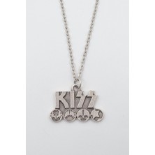 IDR Kiss Gümüş Kaplama Düz Zincir Kolye