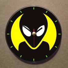 Bsb  Temalı Magnet Saat Buzdolabı Süsü Duvar Saati 10,5cm MS9030