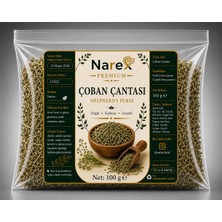 Narex Premium Çoban Çantası 100 G Yeni Mahsul Demlemelik Bitki Çayı