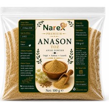 Narex Premium Anason Toz 100 G Yeni Mahsul Öğütülmüş Baharat