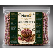 Narex Premium Gül Tomurcuk 100 G Yeni Mahsul Demlemelik Bitki Çayı