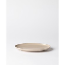 Madame Coco Aurea Kayık Tabağı - Bej - 25 cm