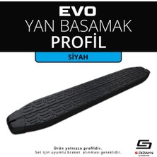 Drs Tuning Evo Siyah Yan Basamak Profil 263 cm