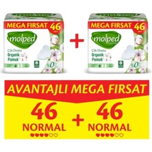Molped Pure Soft Normal Avantajlı Mega Fırsat Paketi 46 Lı x 2 Adett
