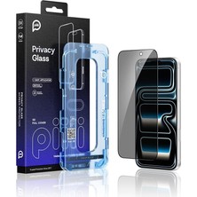 Piili Privacypro Snapfit iPhone 16 / 15 / 14 Pro Ekran Koruyucu