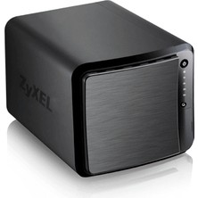 Zy NAS542-EU0101F 4 Slot Tower Nas 1.2 Ghz 1gb Ddr3 2xgbe 48TB Destekli