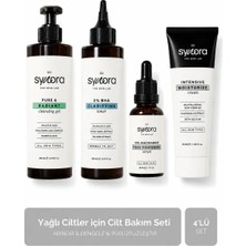 Synora Yağlı Ciltler için Cilt Bakım Seti