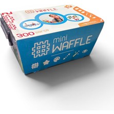 JRK Mini Waffle Yapı Blokları - 300 Parça Mega Blok Oyuncak Seti