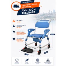 Tagesan P612 Alüminyum Banyo Tuvalet Sandalyesi
