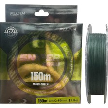 Fujin Sniper 8x 150MT 0.16MM 7.8kg Ip Örgü Misina Koyu Yeşil