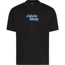 Calvin Klein Erkek Siyah Calvin Klein Ss 20S Calvınkleın T, Ub1 Siyah Erkek T-Shirt