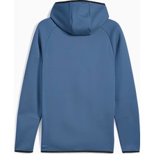 Puma Erkek Mavi Puma Evostrıpe Hoodie Dk Mavi Erkek Kapüşonlu Sweatshirt