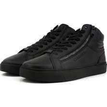 Calvin Klein Erkek Siyah Calvin Klein Hıgh Top Lace Up W/z, 0gj Siyah Erkek Bot