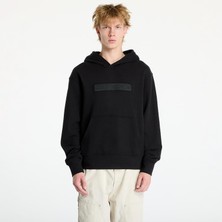 Calvin Klein Erkek Siyah Calvin Klein Embroıdered Box Hood, Beh Siyah Erkek Hoodie