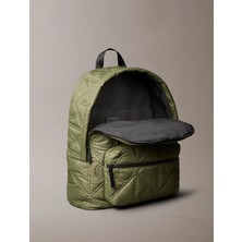 Calvin Klein Erkek Yeşil Calvin Klein Puffer Round Backpac, Llp Yeşil Erkek Sırt Çantası