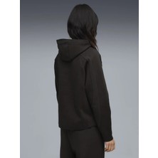 Puma Kadın / Kız Siyah Puma Evostrıpe Comfort Hoodie Siyah Kadın Kapüşonlu Sweatshirt