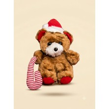 Yılbaşı Temalı Sevimli Peluş Ayıcık