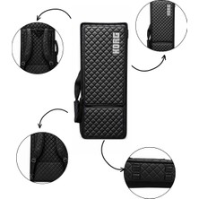 Erga Müzik Korg PA5X, Kronos 2, Kronos 3, PA700, PA900, PA1000 Keybord Uyumlu Siyah Kapitone Çantası