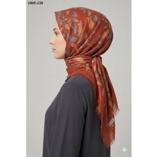 Polo Ist Desenli Flamlı Pamuk Eşarp 1005-120
