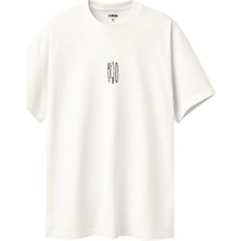 Premium Oversize %100 Pamuk Unisex Baskılı Tişört Slice It Up