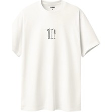 Premium Oversize %100 Pamuk Unisex Baskılı Tişört Cheers Trio