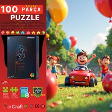 #7003 Soi Craft 100 Parça Puzzle Minik Sürücünün Zaferi