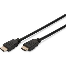 Digitus HDMI Kablo Altın Uçlu Siyah (10M) Fhd