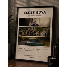 Bukalemun Shop eşref Rüya Dizi Afişi - A4 Minimalist Türk Dizisi Posteri