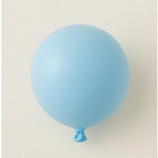 Niyet 5" Mavi Lateks Balon 100'LÜ - Dekorasyon - Doğum Günü - Parti - Süsleme