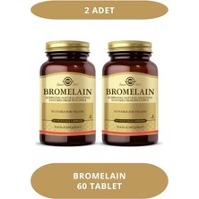 Solgar Bromelain 150MG 60 Kapsül (2 Adet)