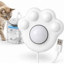 Multizone Kedi Su Pınarı Hareket Sensörü Akıllı Otomatik Su Çeşmesi Sensör Aparatı USB Kızılötesi