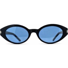 PiLook Fotokromik Pilook Oval Cat Eye Fotokromik Mavi Camlı Unisex Güneş Gözlüğü