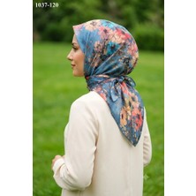 Lo'cella Locella Soft Pamuk Eşarp (Petrol) 1037-120