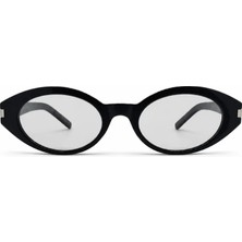 PiLook Fotokromik Pilook Oval Cat Eye Fotokromik Gri Cam Güneş Gözlüğü