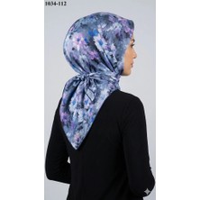 Bonjela Soft Pamuk Eşarp (Gri-Pembe) 1034-112