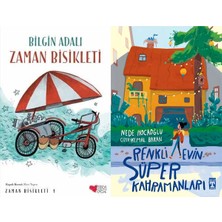 Can Yayınları Zaman Bisikleti 1 (Bilgin Adalı) ve Renkli Evin Süper Kahramanları