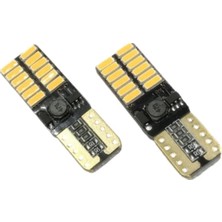 Drs Tuning T10 LED Ampul 24SMD Canbuslu Mavi 2'li Set Turuncu 12-24V / LAAM627-5