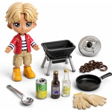 Kampçı Oyuncak Koleksiyonu Seti - Little Corner Bbq Şefi Kamp Figürü