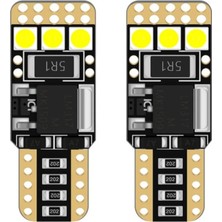 Drs Tuning T10 Dekoratif LED Ampul Buz Mavi 12V 4W Canbus / LAAM953-2