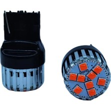 Drs Tuning T20 Dekoratif LED Ampul Tek Duy Canbuslı Kırmızı 12V 4W / LAAM948-2