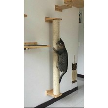 Empressco Duvar Monteli Kedi Tırmalama Aparatı, 1 Metre, Dayanıklı ve Şık Tasarım