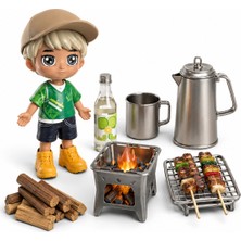 Kampçı Oyuncak Koleksiyonu Seti - Little Corner Ateş Başı Kampçısı Figürü